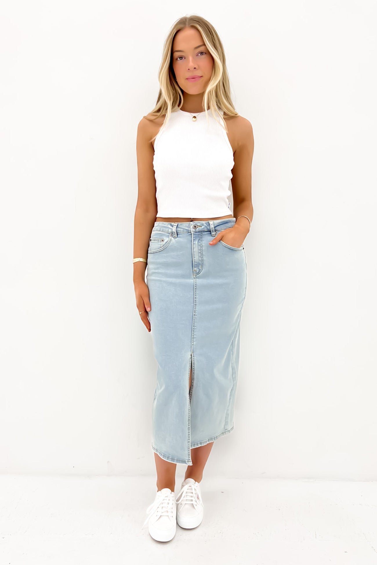 Alivia-Denim-Midi-Skirt-Light-Blue-f1